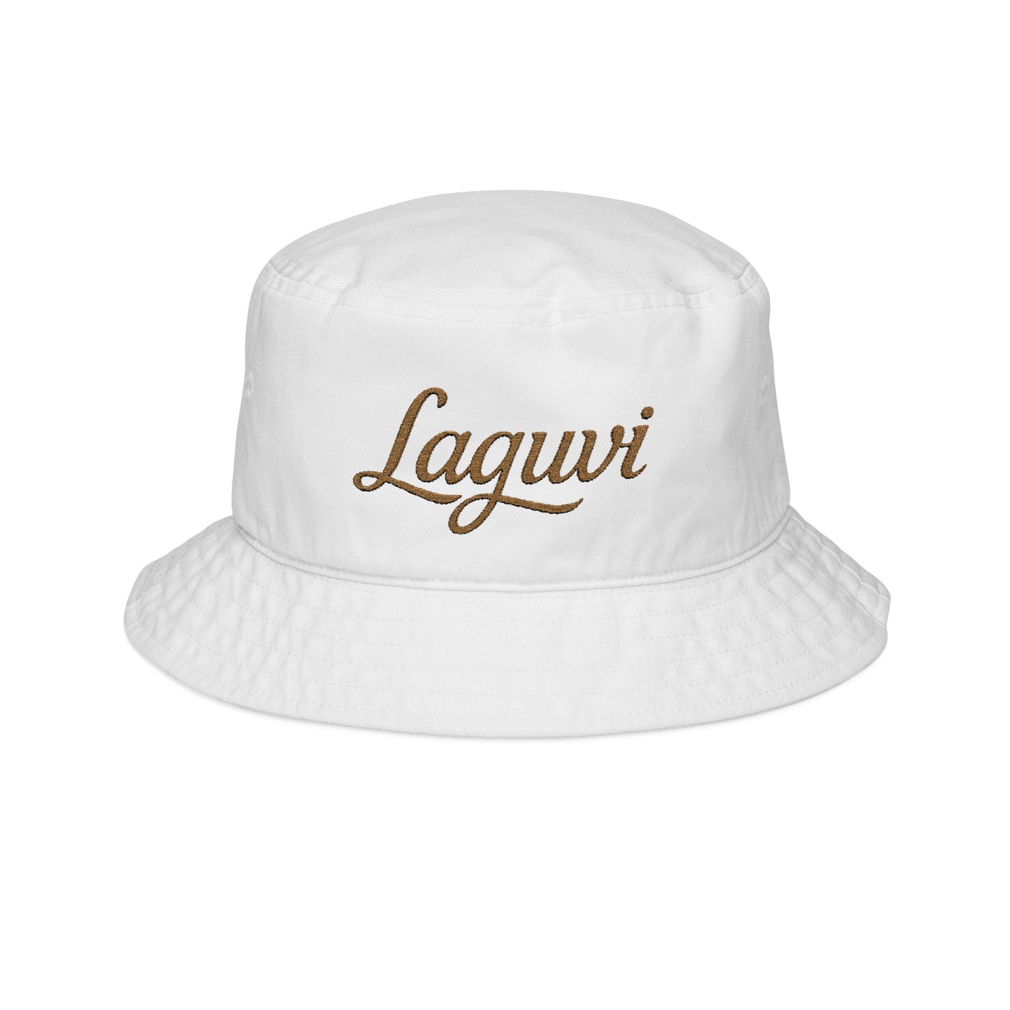 LAGUVI Stylish Embroidered Bucket Hat | Unisex Fashion Accessory, Summer Wear, Festival Gear, Beach Hat, Gift for Him/Her