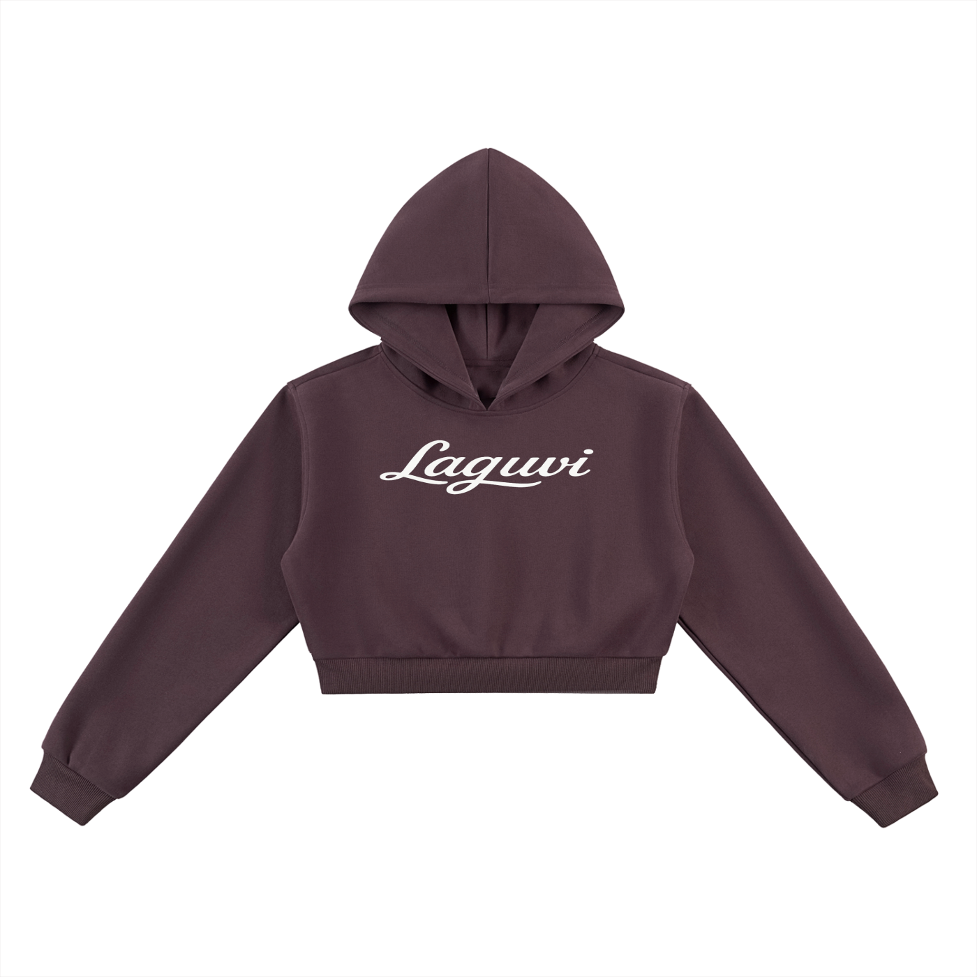 LAGUVI Essential Cropped Hoodie