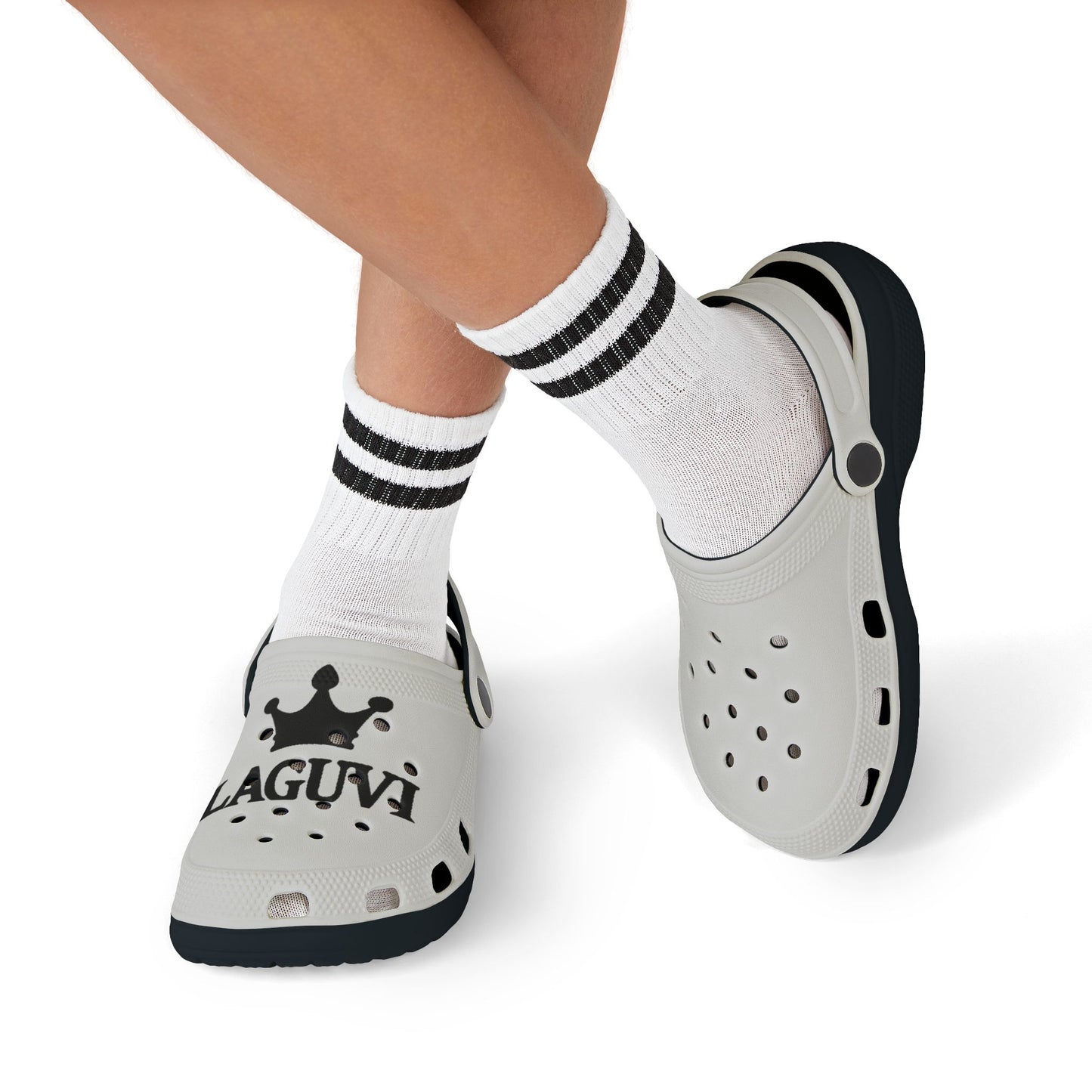 Kid's EVA Foam Clogs - Crown LAGUVI Design for Playful Feet, Perfect for Summer Adventures, Birthday Gifts, Casual Style, Beach Wear, [...]