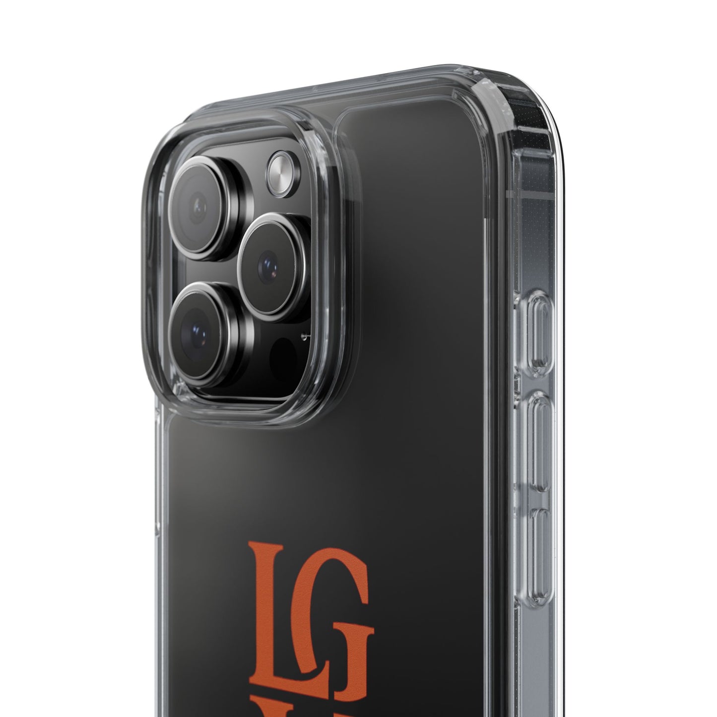 Personalized Clear Phone Case with Custom Logo, Stylish Protective Cover, Monogrammed Cell Phone Sleeve, Unique Gift Idea for Any Occasion