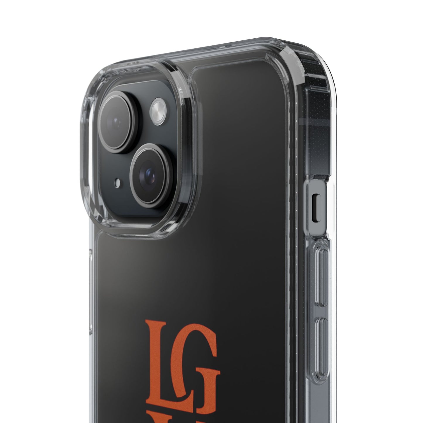 Personalized Clear Phone Case with Custom Logo, Stylish Protective Cover, Monogrammed Cell Phone Sleeve, Unique Gift Idea for Any Occasion