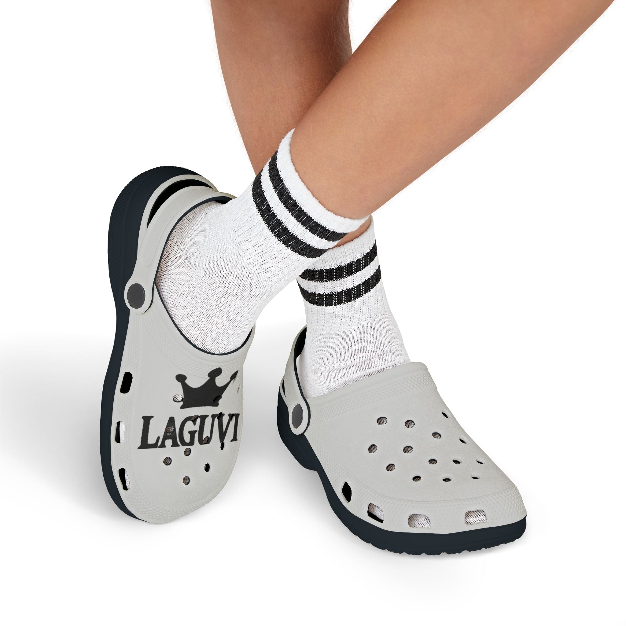 Kid's EVA Foam Clogs - Crown LAGUVI Design for Playful Feet, Perfect for Summer Adventures, Birthday Gifts, Casual Style, Beach Wear, [...]