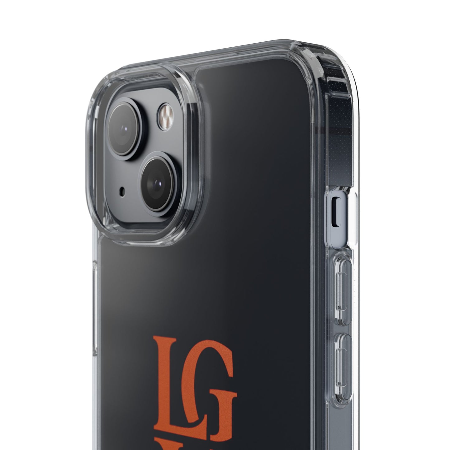 Personalized Clear Phone Case with Custom Logo, Stylish Protective Cover, Monogrammed Cell Phone Sleeve, Unique Gift Idea for Any Occasion