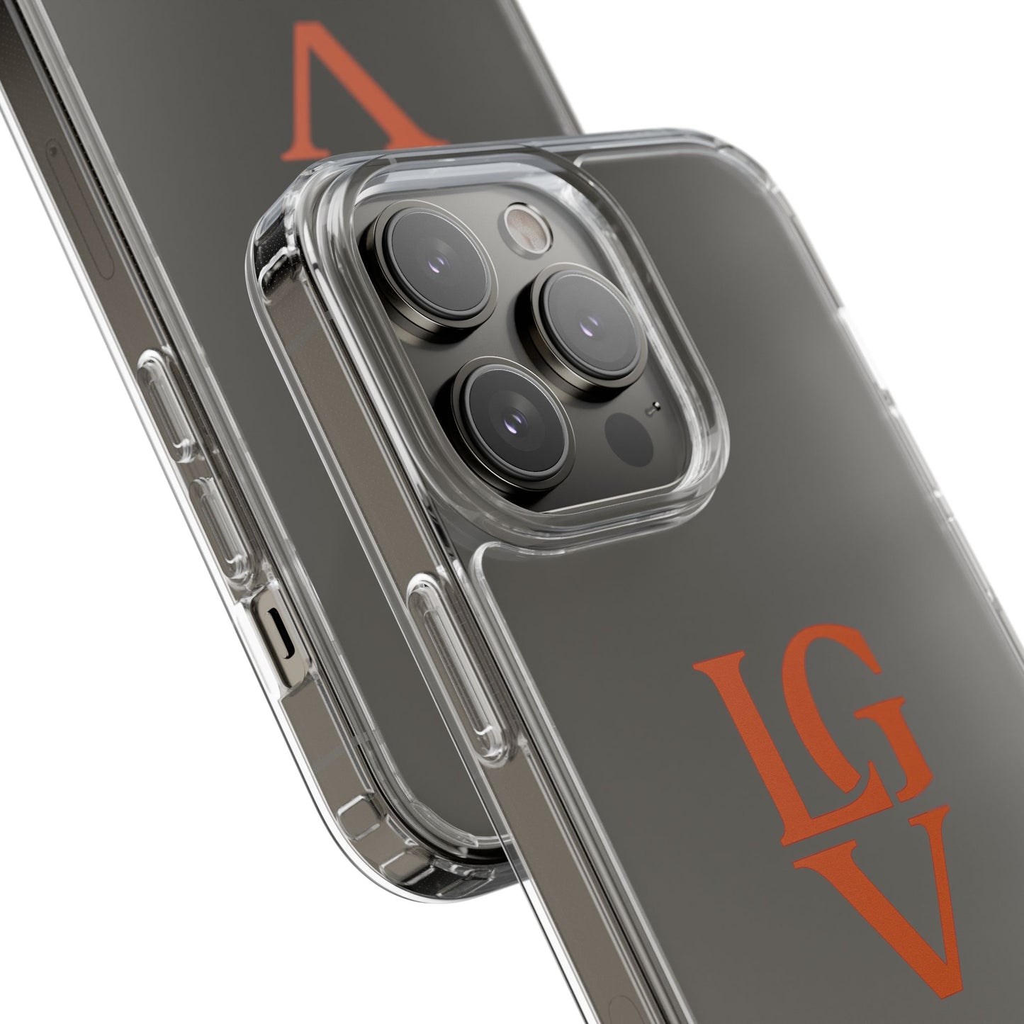 Personalized Clear Phone Case with Custom Logo, Stylish Protective Cover, Monogrammed Cell Phone Sleeve, Unique Gift Idea for Any Occasion