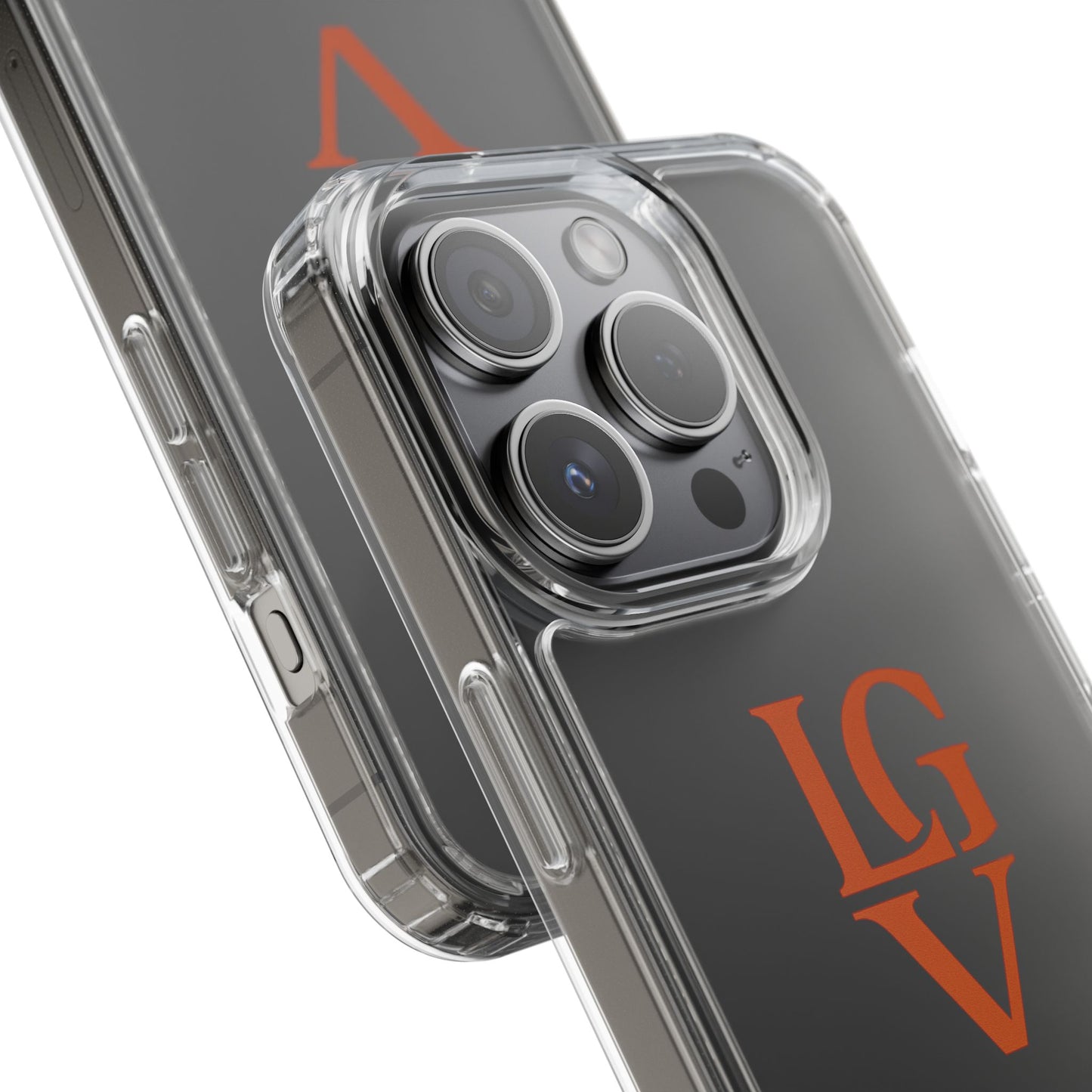 Personalized Clear Phone Case with Custom Logo, Stylish Protective Cover, Monogrammed Cell Phone Sleeve, Unique Gift Idea for Any Occasion