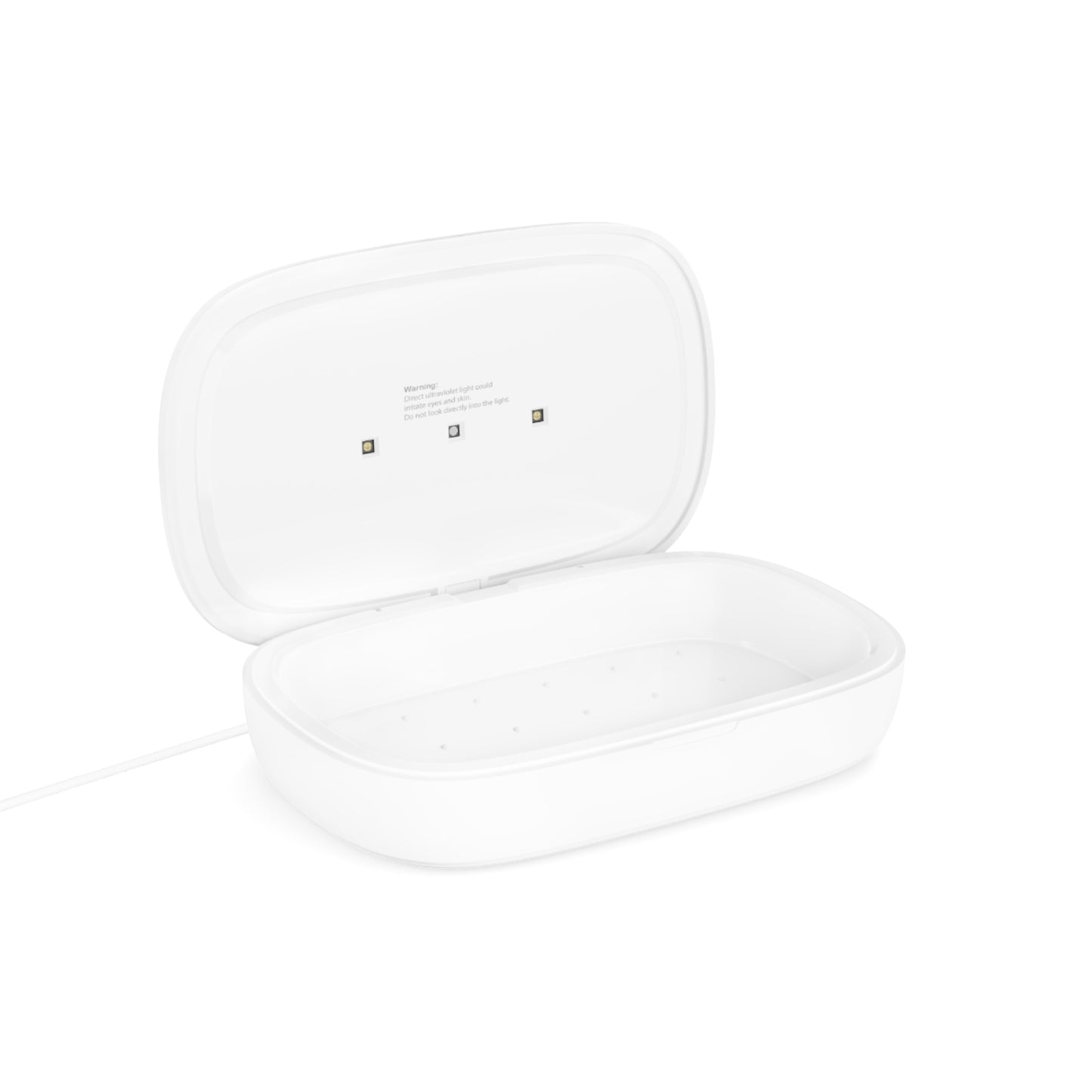 UV Phone Sanitizer & Wireless Charger, Germ-Free Gadget, Tech Gift, Home Office Essential, Holiday Present, Phone Accessories