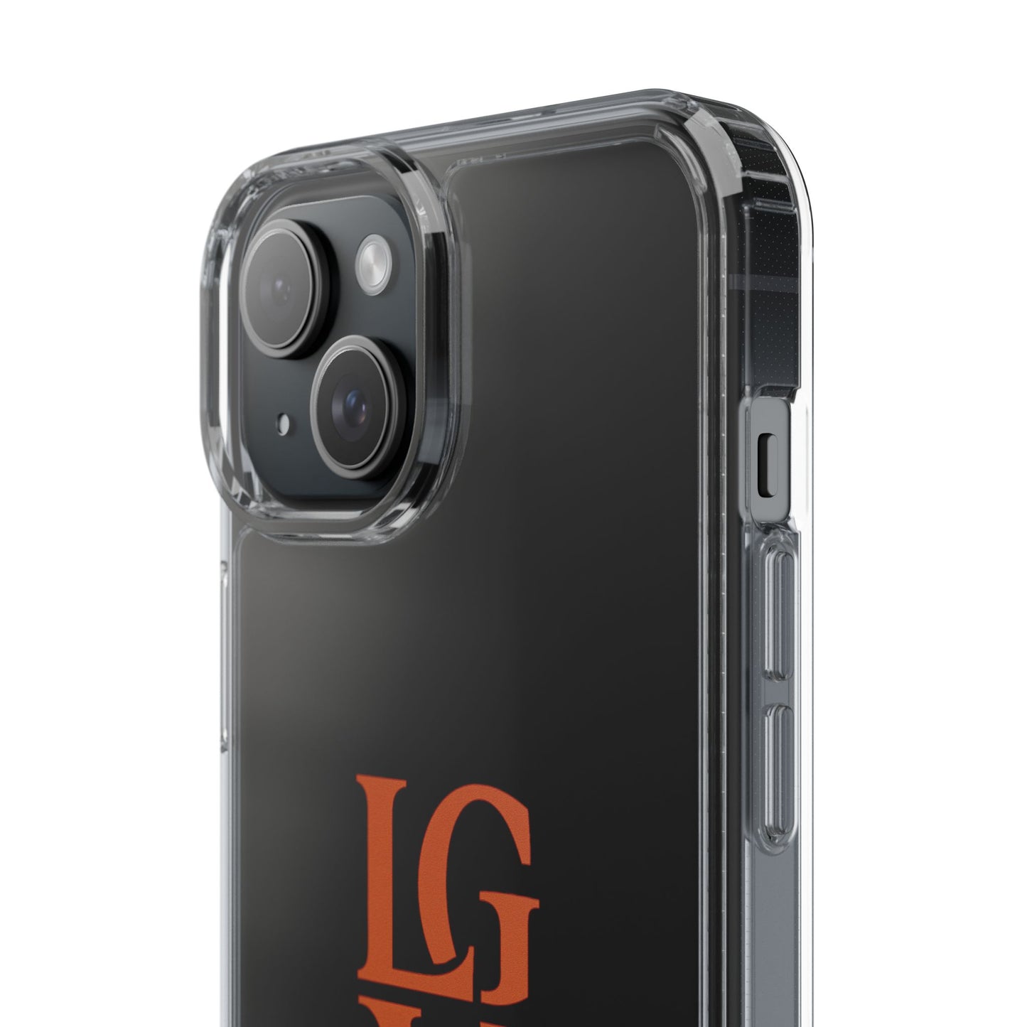 Personalized Clear Phone Case with Custom Logo, Stylish Protective Cover, Monogrammed Cell Phone Sleeve, Unique Gift Idea for Any Occasion