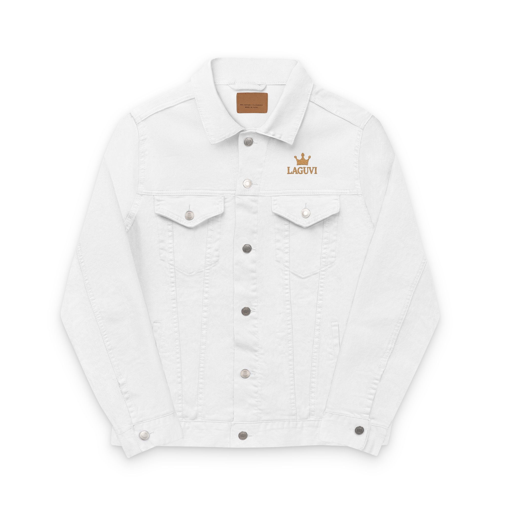 Trinity Crown- The LAGUVI  Prestige Jacket Unisex  -  Wear your voice, Fashion Statement, Birthday Gift, Customizable Fashion