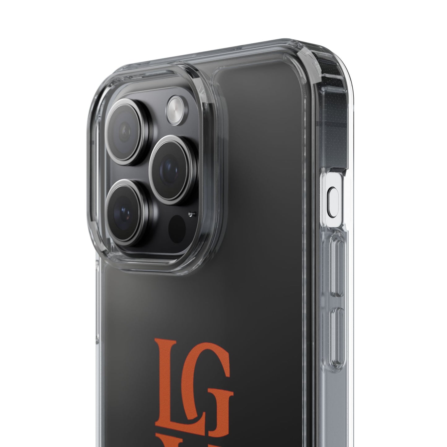 Personalized Clear Phone Case with Custom Logo, Stylish Protective Cover, Monogrammed Cell Phone Sleeve, Unique Gift Idea for Any Occasion