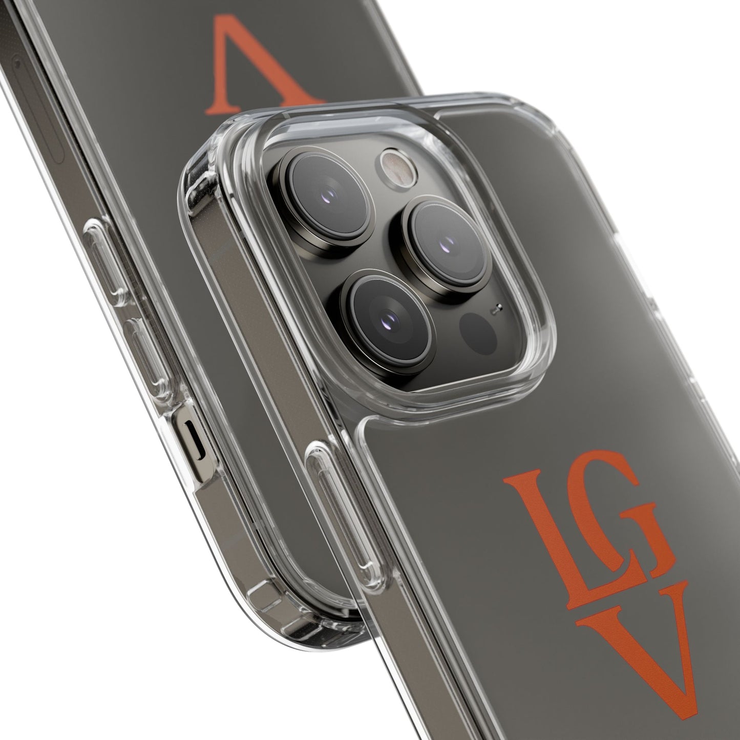 Personalized Clear Phone Case with Custom Logo, Stylish Protective Cover, Monogrammed Cell Phone Sleeve, Unique Gift Idea for Any Occasion