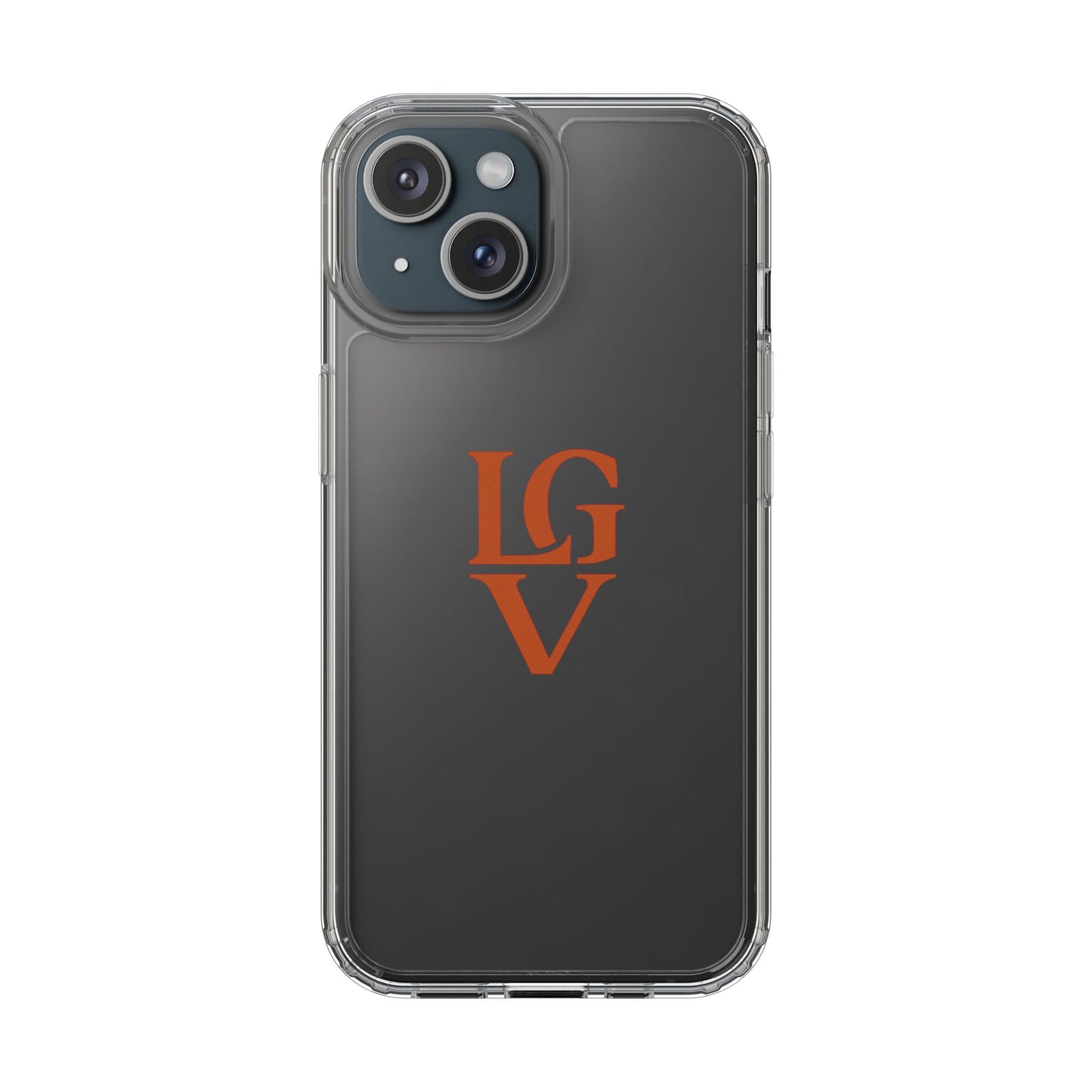 Personalized Clear Phone Case with Custom Logo, Stylish Protective Cover, Monogrammed Cell Phone Sleeve, Unique Gift Idea for Any Occasion
