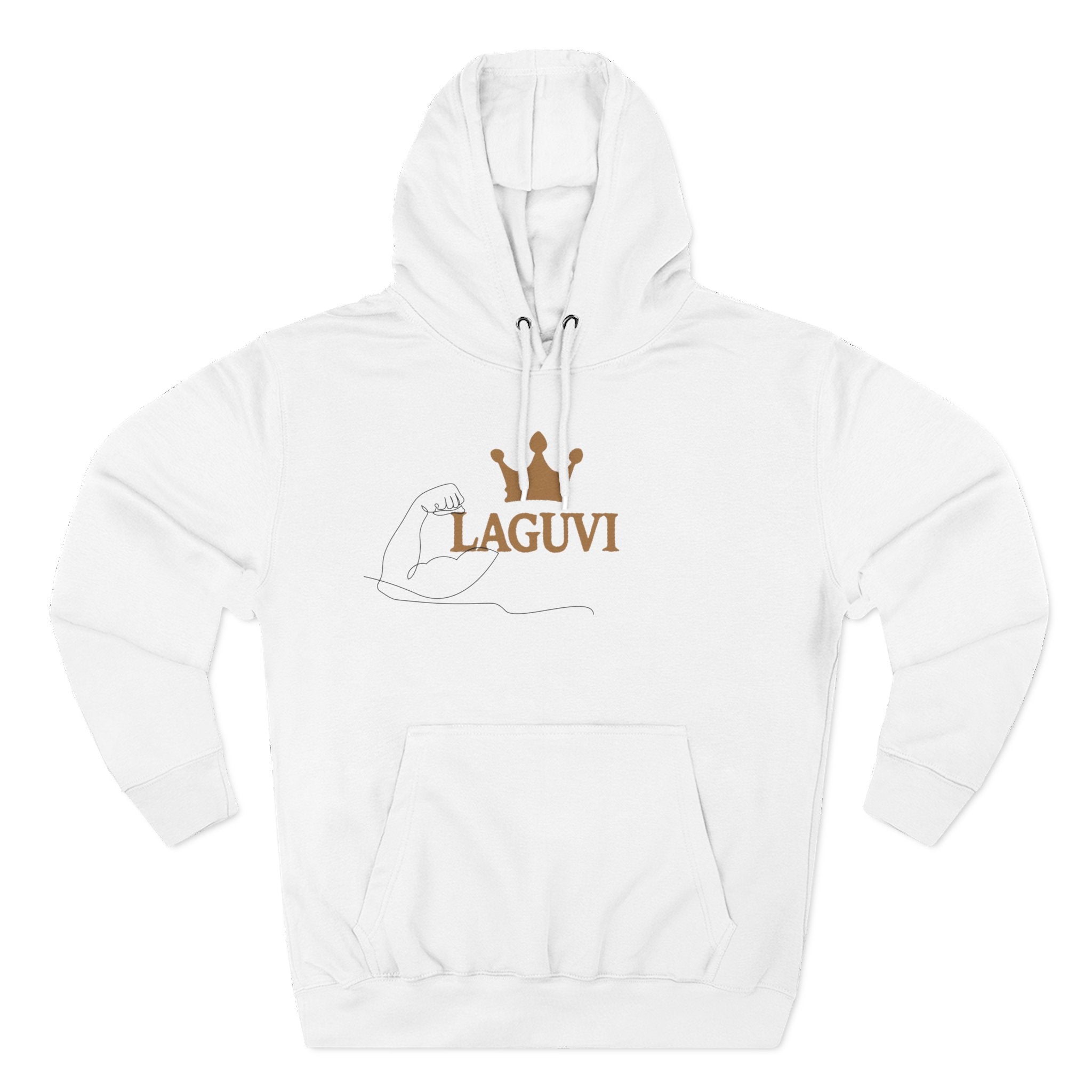 LAGUVI Cozy Fleece Hoodie with Crown Design | Trendy Sweatshirt, Casual Wear, Gift for Her, Unisex Hoodie,