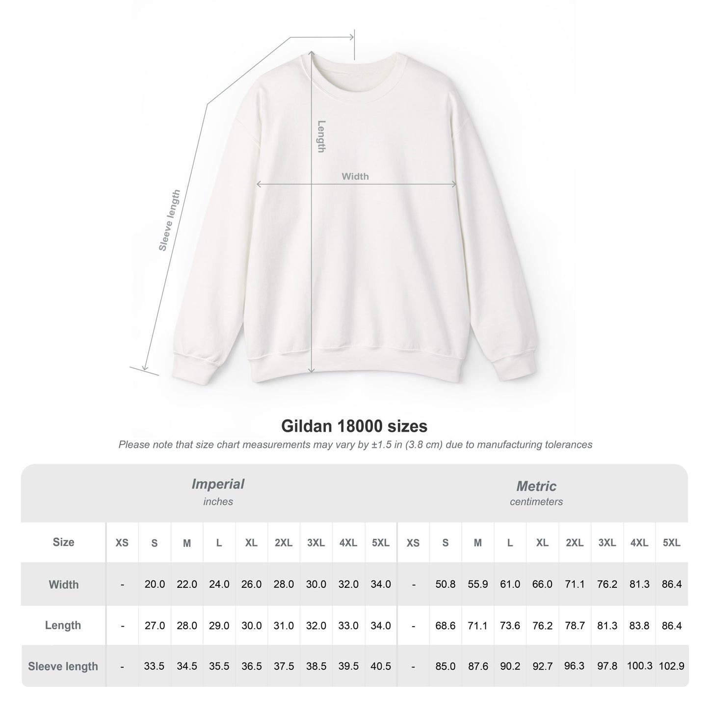 LAGUVI Unisex Heavy Blend™ Crewneck Sweatshirt