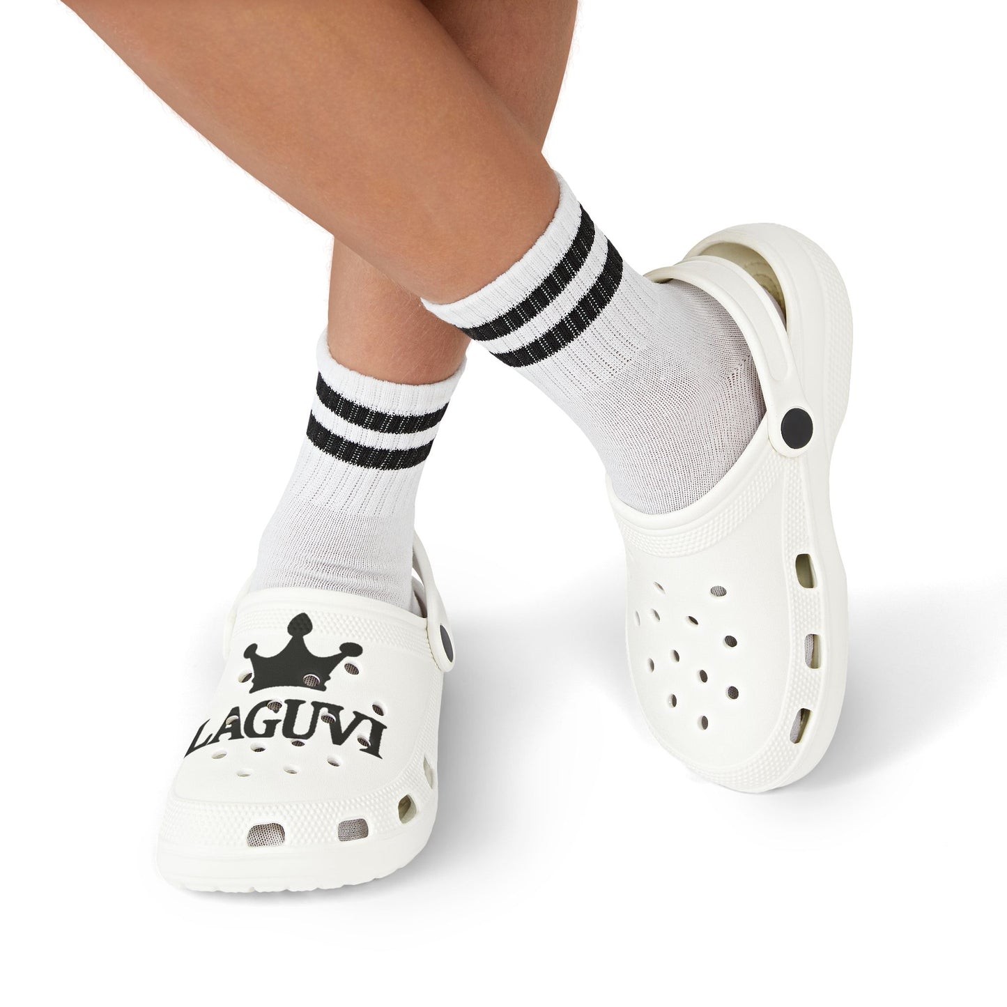 Kid's EVA Foam Clogs - Crown LAGUVI Design for Playful Feet, Perfect for Summer Adventures, Birthday Gifts, Casual Style, Beach Wear, [...]