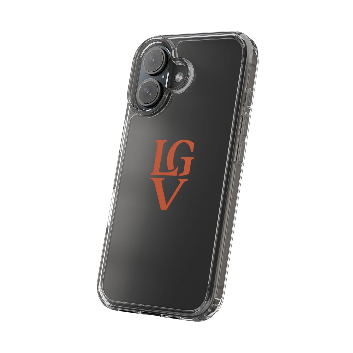 Personalized Clear Phone Case with Custom Logo, Stylish Protective Cover, Monogrammed Cell Phone Sleeve, Unique Gift Idea for Any Occasion