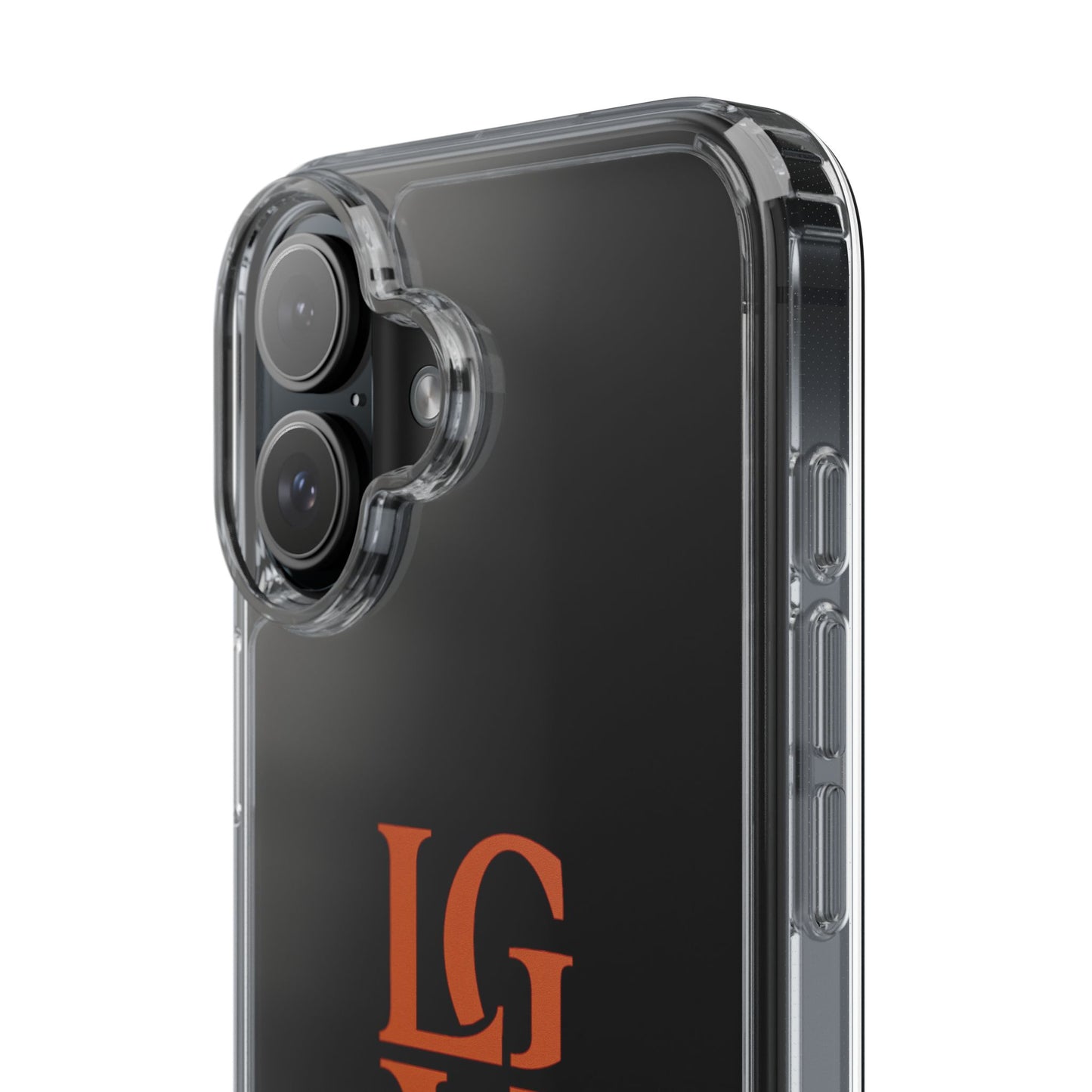 Personalized Clear Phone Case with Custom Logo, Stylish Protective Cover, Monogrammed Cell Phone Sleeve, Unique Gift Idea for Any Occasion