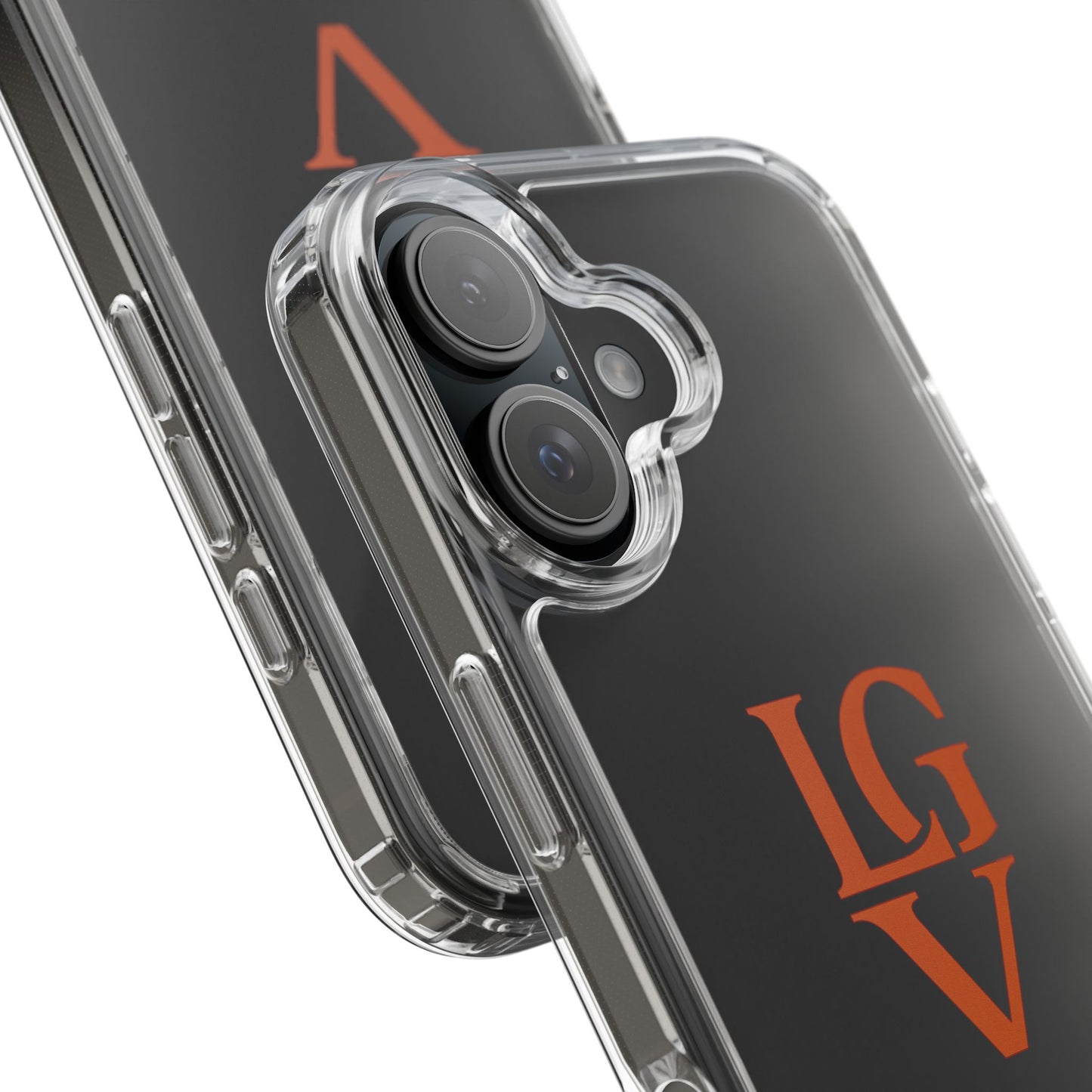 Personalized Clear Phone Case with Custom Logo, Stylish Protective Cover, Monogrammed Cell Phone Sleeve, Unique Gift Idea for Any Occasion