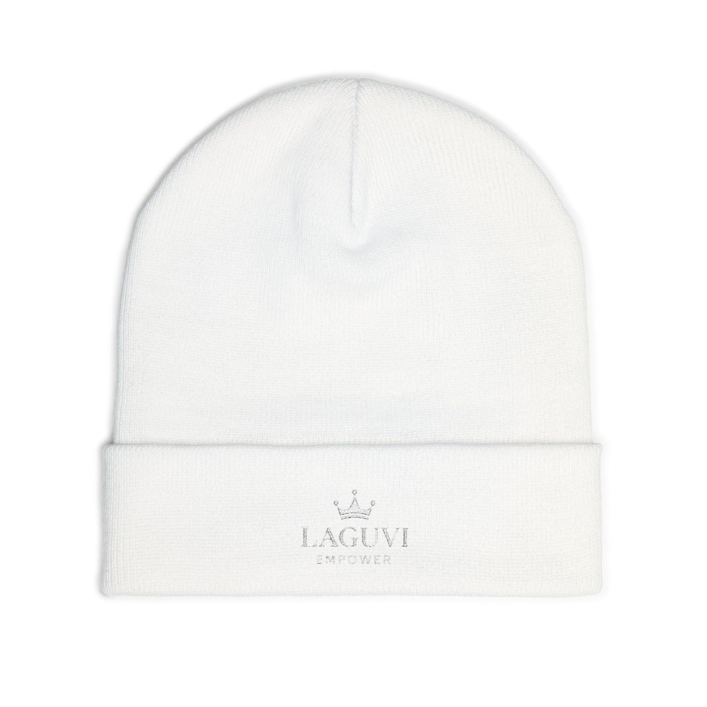 LAGUVI Cozy Embroidered Knit  LAGUVI Beanie, Winter Hat, Stylish Accessories, Gifts for Him/Her, Outdoor Fashion, Custom Beanie