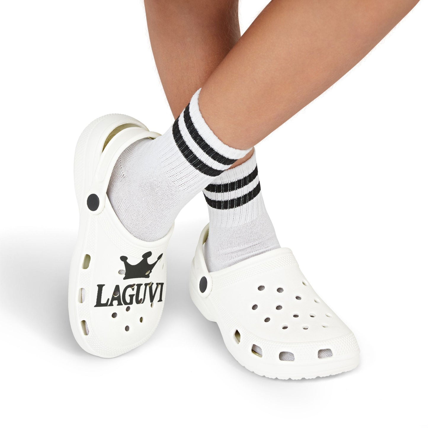Kid's EVA Foam Clogs - Crown LAGUVI Design for Playful Feet, Perfect for Summer Adventures, Birthday Gifts, Casual Style, Beach Wear, [...]