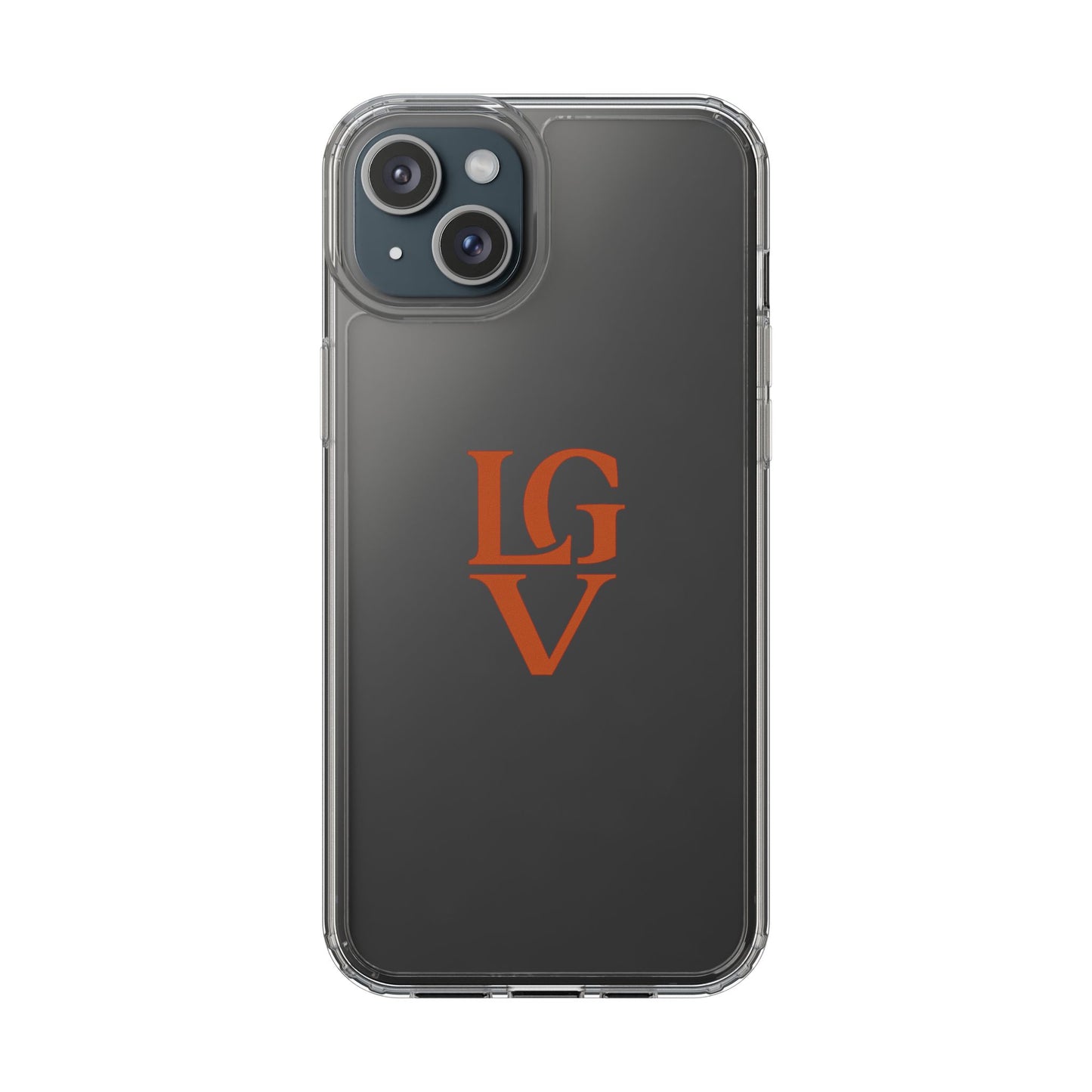 Personalized Clear Phone Case with Custom Logo, Stylish Protective Cover, Monogrammed Cell Phone Sleeve, Unique Gift Idea for Any Occasion