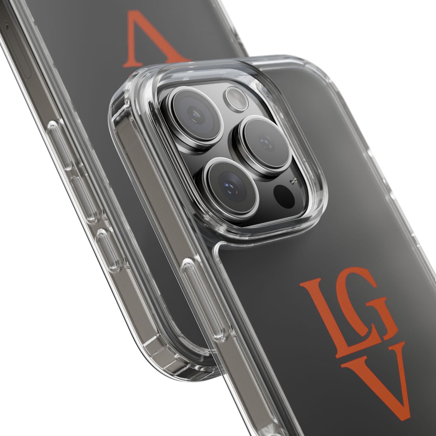 Personalized Clear Phone Case with Custom Logo, Stylish Protective Cover, Monogrammed Cell Phone Sleeve, Unique Gift Idea for Any Occasion