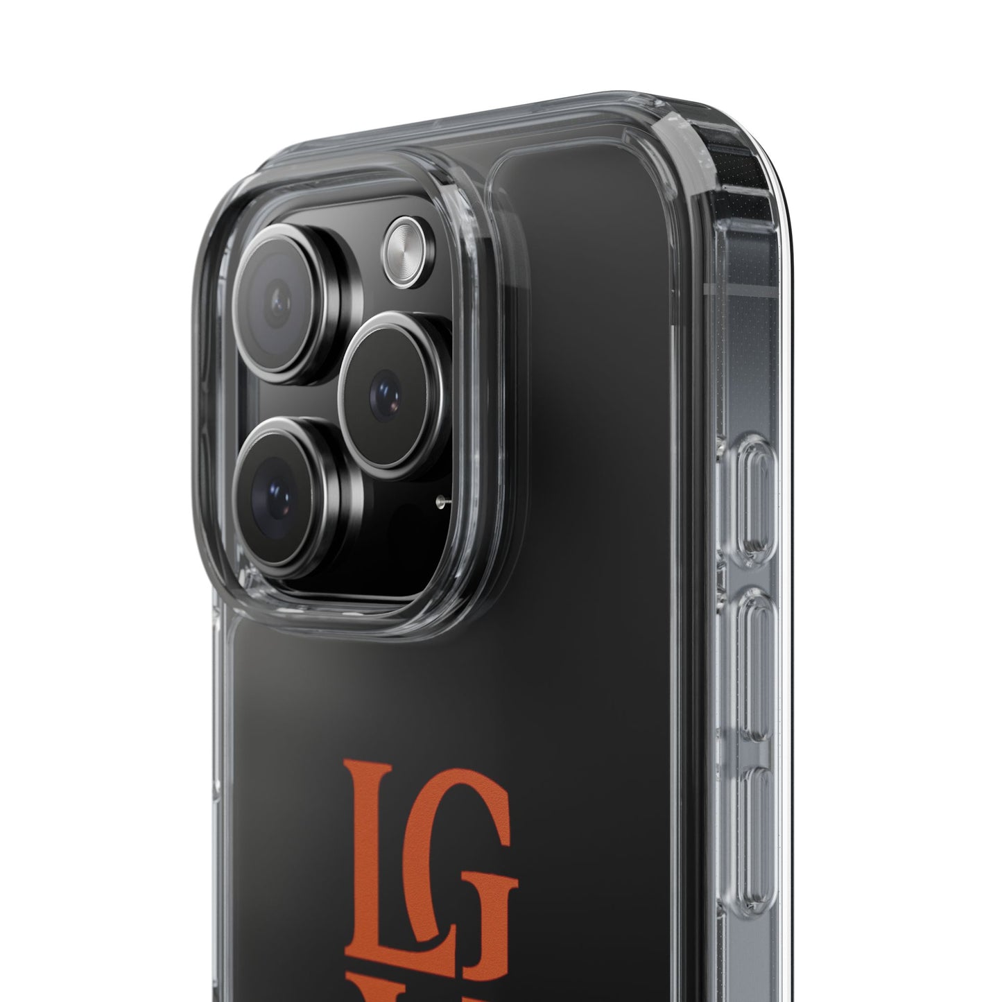 Personalized Clear Phone Case with Custom Logo, Stylish Protective Cover, Monogrammed Cell Phone Sleeve, Unique Gift Idea for Any Occasion