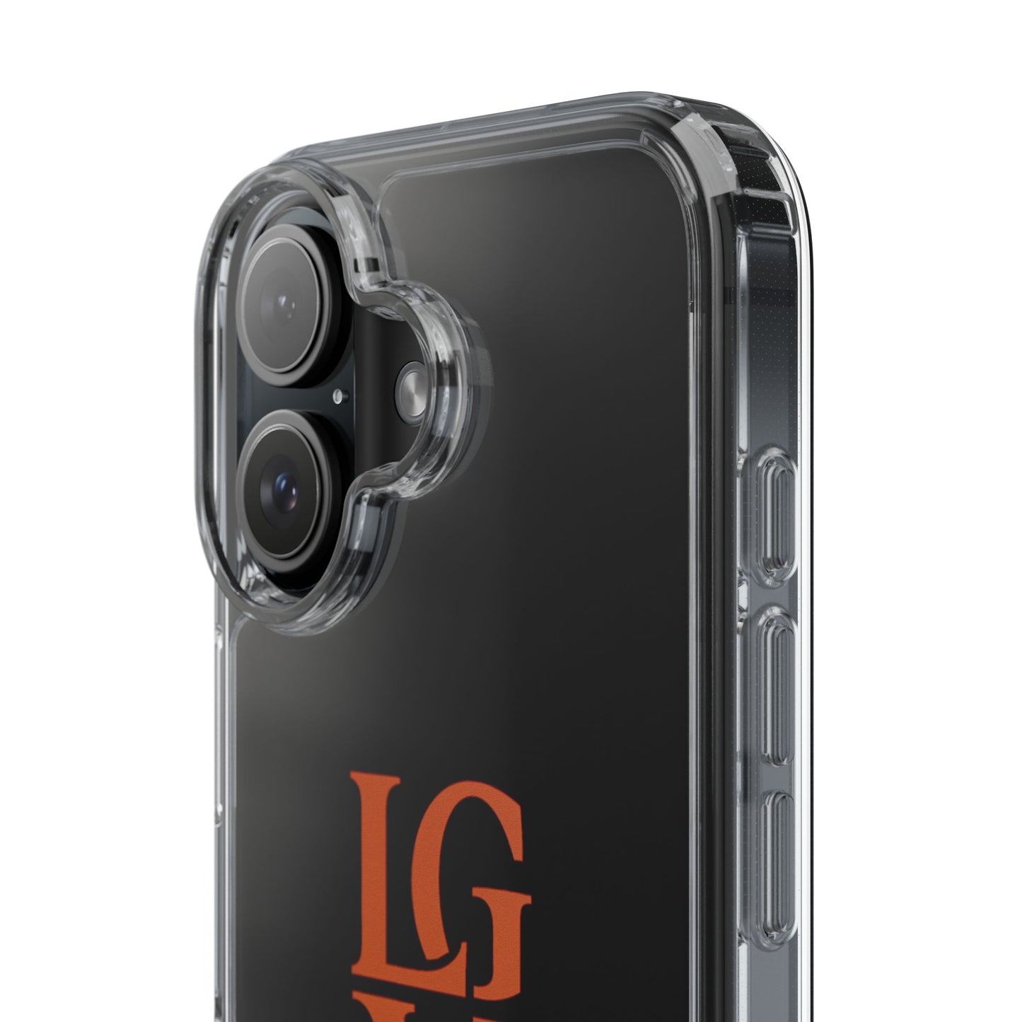 Personalized Clear Phone Case with Custom Logo, Stylish Protective Cover, Monogrammed Cell Phone Sleeve, Unique Gift Idea for Any Occasion