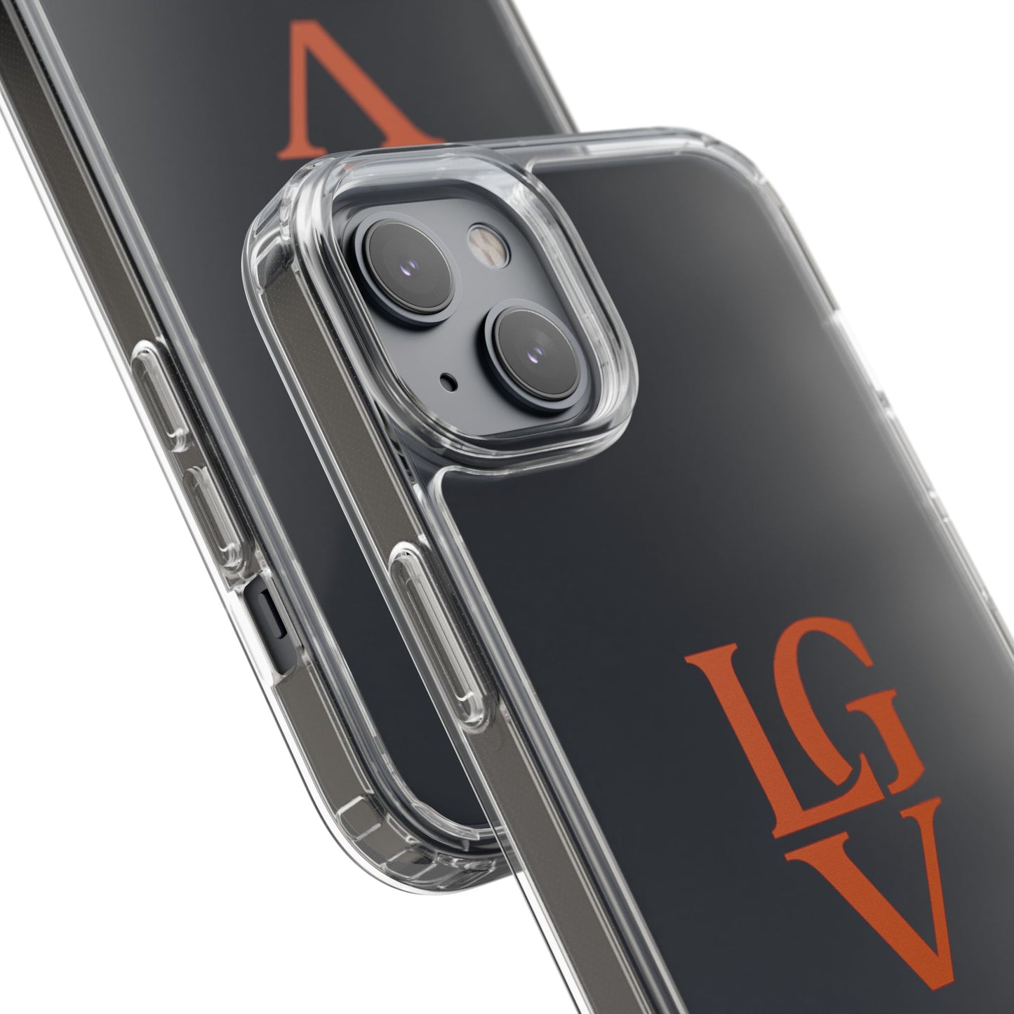 Personalized Clear Phone Case with Custom Logo, Stylish Protective Cover, Monogrammed Cell Phone Sleeve, Unique Gift Idea for Any Occasion