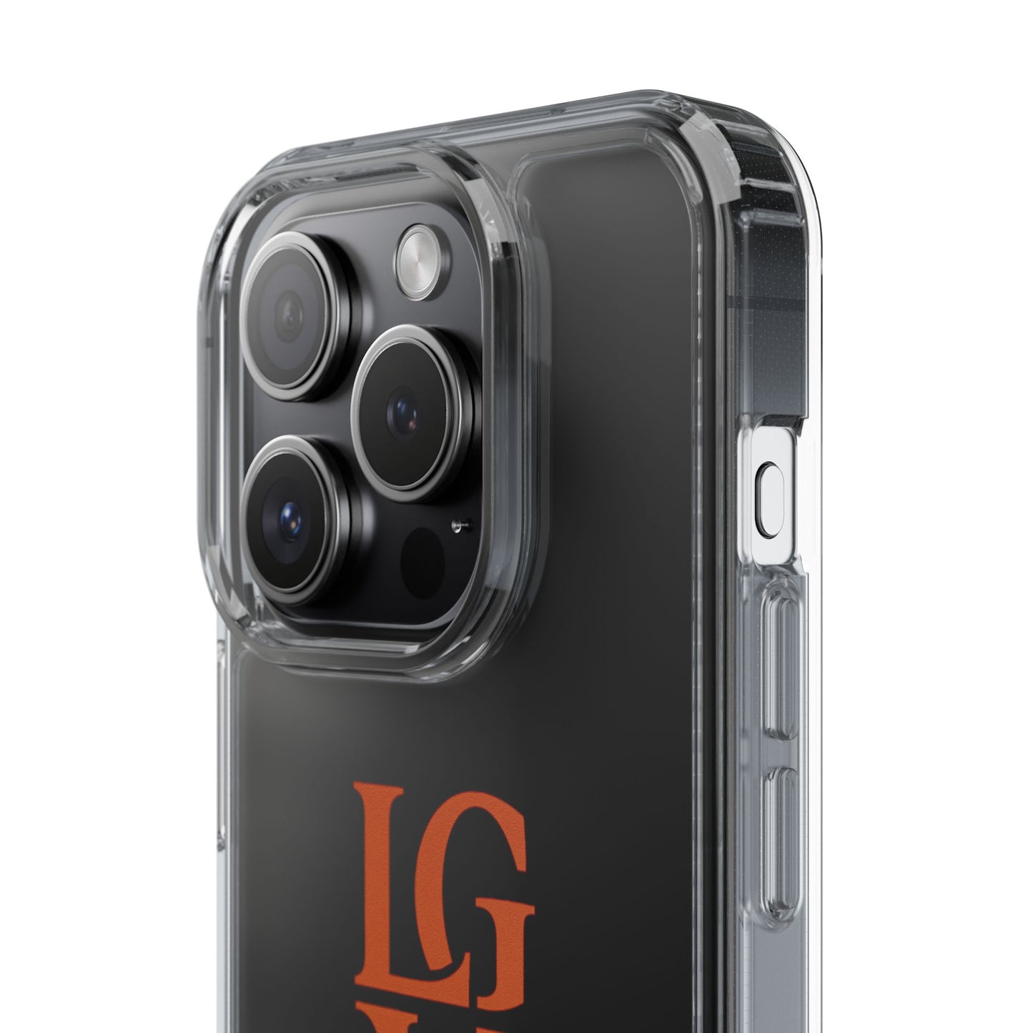 Personalized Clear Phone Case with Custom Logo, Stylish Protective Cover, Monogrammed Cell Phone Sleeve, Unique Gift Idea for Any Occasion