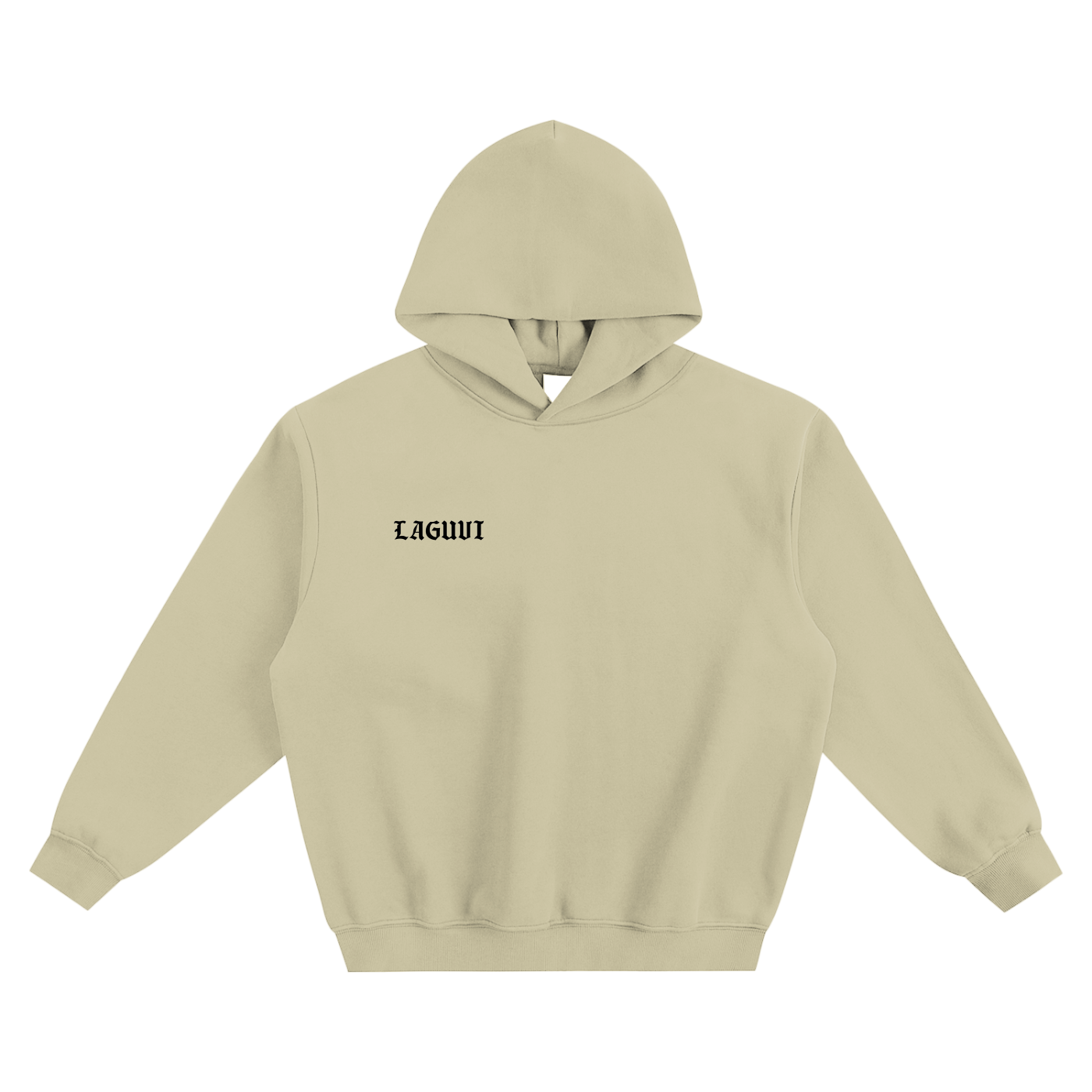 LAGUVI Fleeced Boxy Hoodie ( unisex )