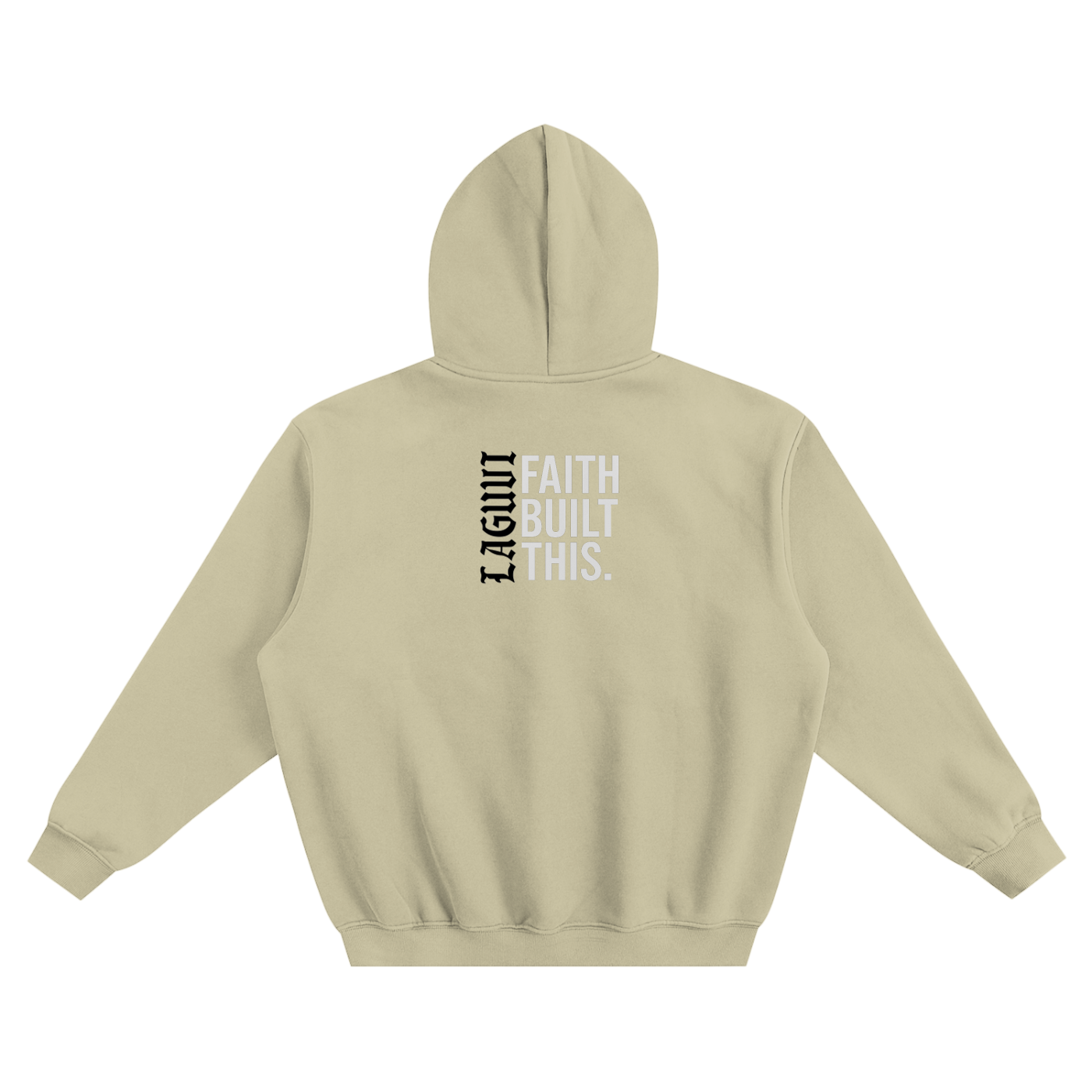 LAGUVI Fleeced Boxy Hoodie ( unisex )