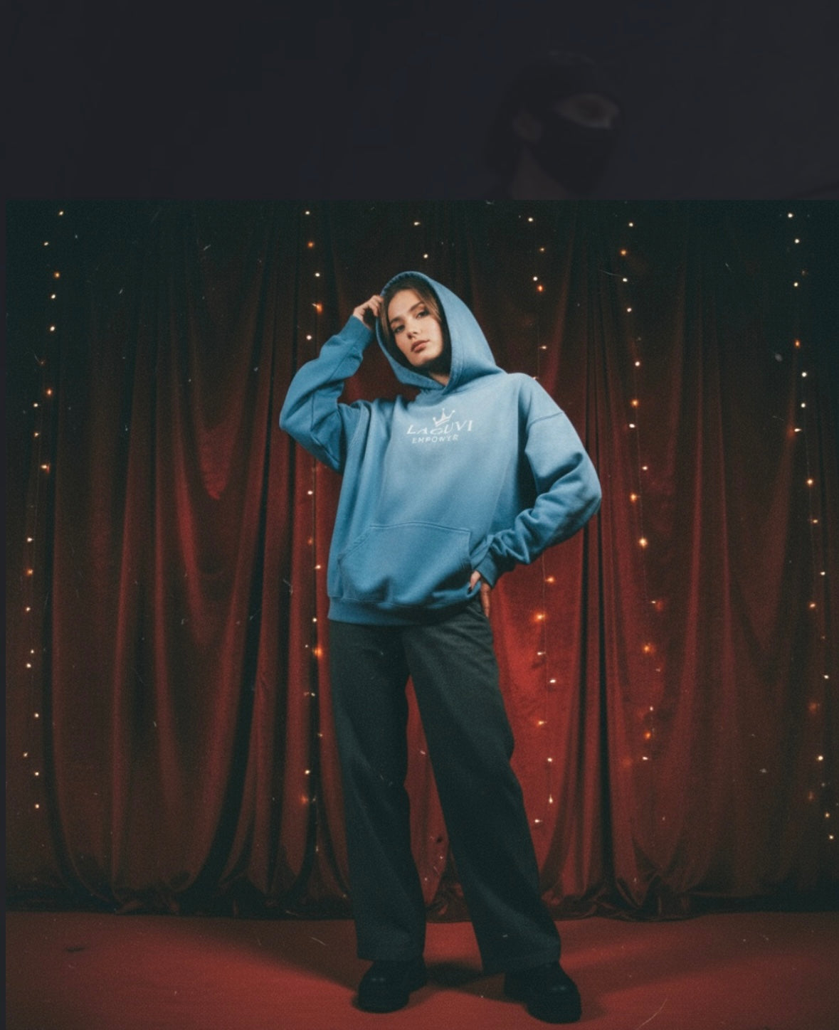 LAGUVI Heavyweight Sunfade Oversized Hoodie ( unisex )