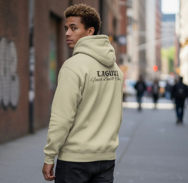 LAGUVI Fleeced Boxy Hoodie ( unisex )